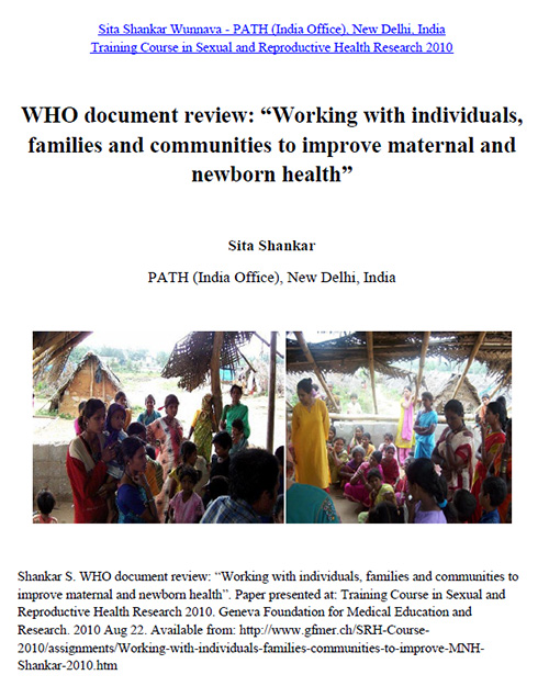  - Working-with-individuals-families-communities-to-improve-MNH-Shankar-2010