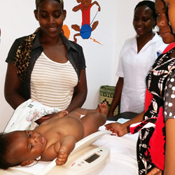 The Early Infant Diagnosis Clinic at the Infectious Disease Institute of Makerere University in Uganda - Isabella Kyohairwe and Annet Onzia