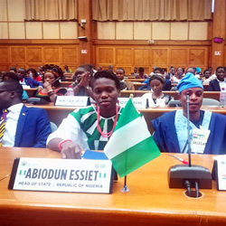 The third Model ECOWAS Summit, Accra, Ghana - Abiodun Essiet