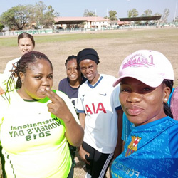 Generation Equality Football Match, Abuja, Nigeria - Abiodun Essiet