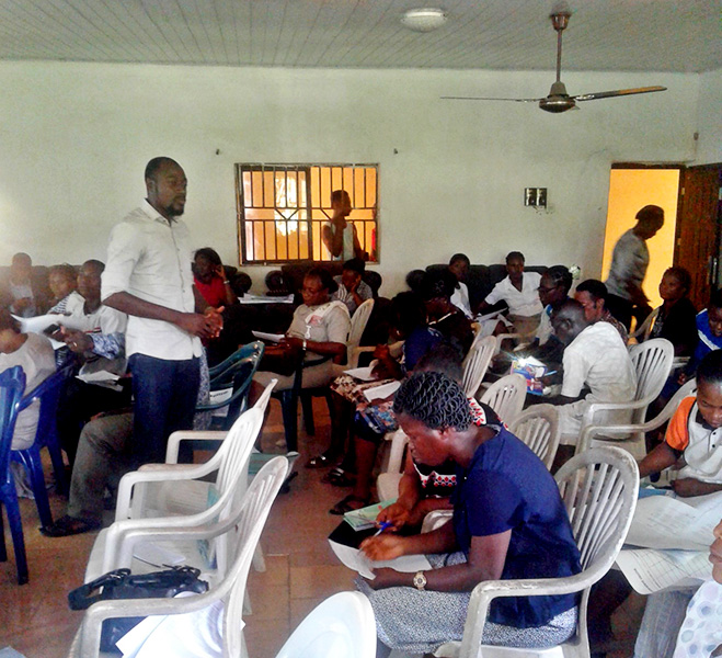 Training on quality improvement, Ese Odo Local Government Area, Nigeria - Abiola Oluwagbemiga