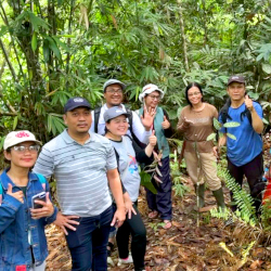 Searching for traditional medicinal plants, Entikong, West Kalimantan, Indonesia - Agus Fitriangga