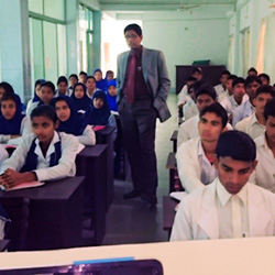 Teaching at the Joypurhat Nursing Training Institute, Bangladesh - Ashim Roy