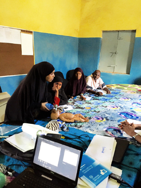 A class to Somali national nurses on neonatal resuscitation in South Central Somalia - Bisharo Maalim