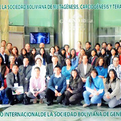 First international congress of the Bolivian Society of Human Genetics in La Paz, Bolivia - Carlos Encinas