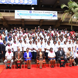 Strengthening Nursing and Midwifery Leadership towards achieving Universal Health Coverage in Kenya - Dan Okoro