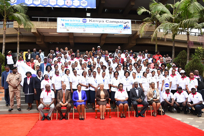 Strengthening Nursing and Midwifery Leadership towards achieving Universal Health Coverage in Kenya - Dan Okoro