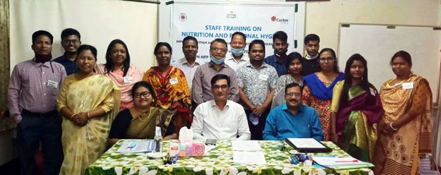Nutrition training for staff of Improving Mother and Child Health and Nutrition Project, Dhaka, Bangladesh -  Edward Pallab Rozario