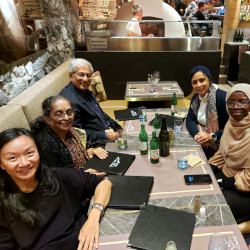 Meeting with Dr. Rathnamala M. Desai and Dr. Melaku Samuel, Geneva, Switzerland - Fionna Poon