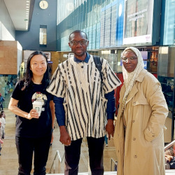 Meeting with Dr. Jacques Gomia Saré in Geneva, Switzerland - Fionna Poon