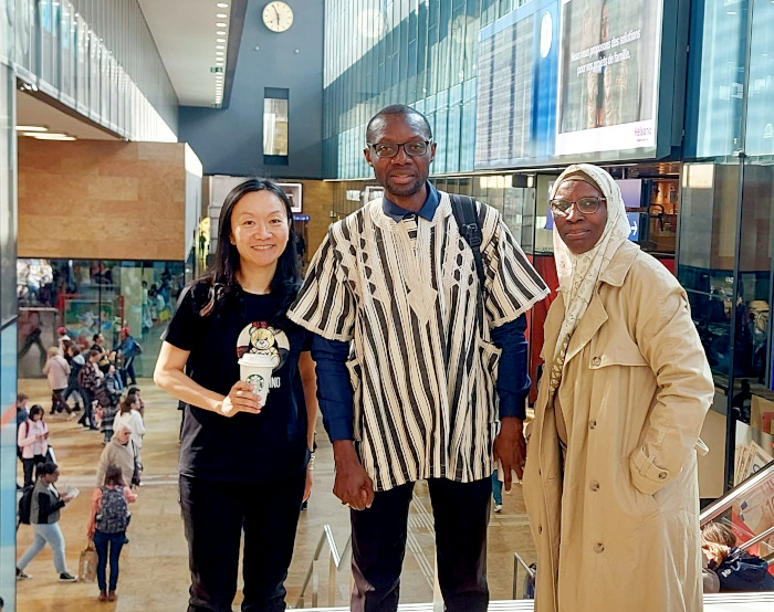 Meeting with Dr. Jacques Gomia Saré in Geneva, Switzerland - Fionna Poon