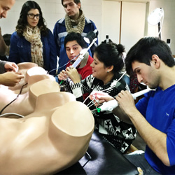 Use of medical simulators, Faculty of Medical Sciences, Universidad Nacional del Comahue, Neuquen, Argentina - Gabriela Luchetti