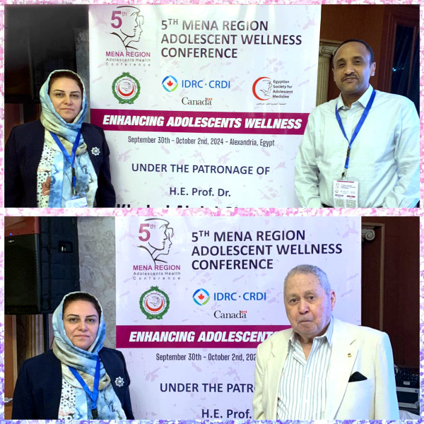 The 5th Mena Region Adolescent Wellness Conference, Alexandria, Egypt - Hamdia Mirkhan Pirany