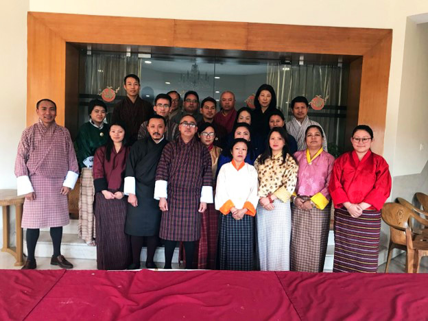 District health information system training to health workers in Chhukha, Bhutan - Kinley Dorjee