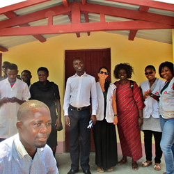 Inauguration of maternity waiting home, Muandiua, Mozambique - Kwalila Roberto Tibana