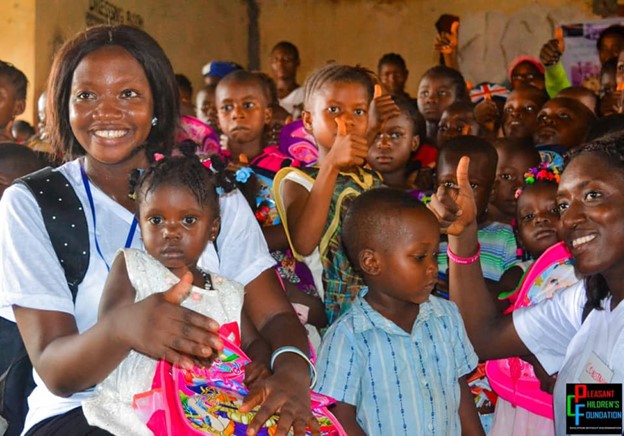 Each One Educate one campaign, Freetown, Sierra Leone - Marian Pleasant Kargbo