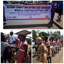 World Contraception Day in Nyalenda, Kisumu East, Kenya