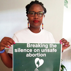 Global day of action for access to safe and legal abortion, Kisumu County, Kenya - Nailantei Kileku