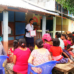 Teaching antenatal and postnatal care to the community people of Sunsari District, Nepal - Neha Shrestha
