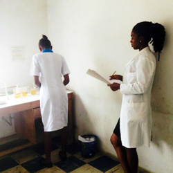 Practical evaluation at the Nurses Site Lab, Madonna University Teaching Hospital, Nigeria - Ngwibete Atenchong