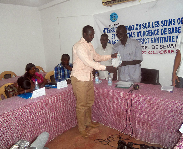 Training in obstetric and neonatal emergency care in Sevare (Mopti/Mali) - Ousmane Sylla