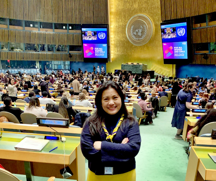 UN Commission on the Status of Women, New York, USA - Rio Grace Otara