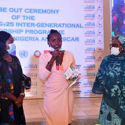 Graduation ceremony of Intergenerational mentoring programme, Abuja, Nigeria - Sarah Kuponiyi