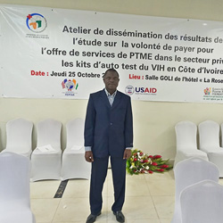 HIV Self-Testing Workshop, Abidjan, Côte d'Ivoire - Soro Raphaël