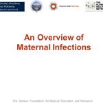 Infections maternelles