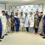 Training of Interpractice-21st e-learning course on preterm infant feeding and growth monitoring, February 2020, Memon Medical Institute Hospital, Karachi, Pakistan