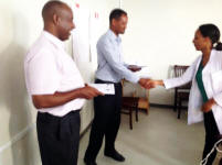 Handing over of Certificates during the afternoon session