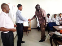 Handing over of Certificates during the afternoon session